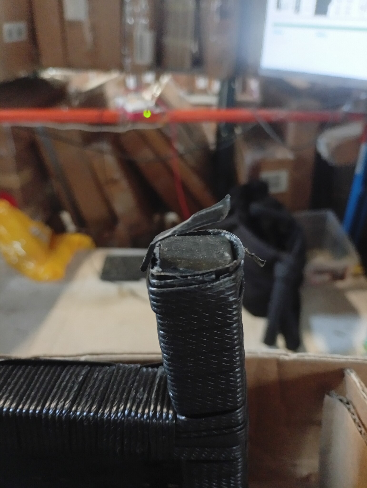 vidaXL Bartafel met Opbergrek - Zwart Poly Rattan | -55%