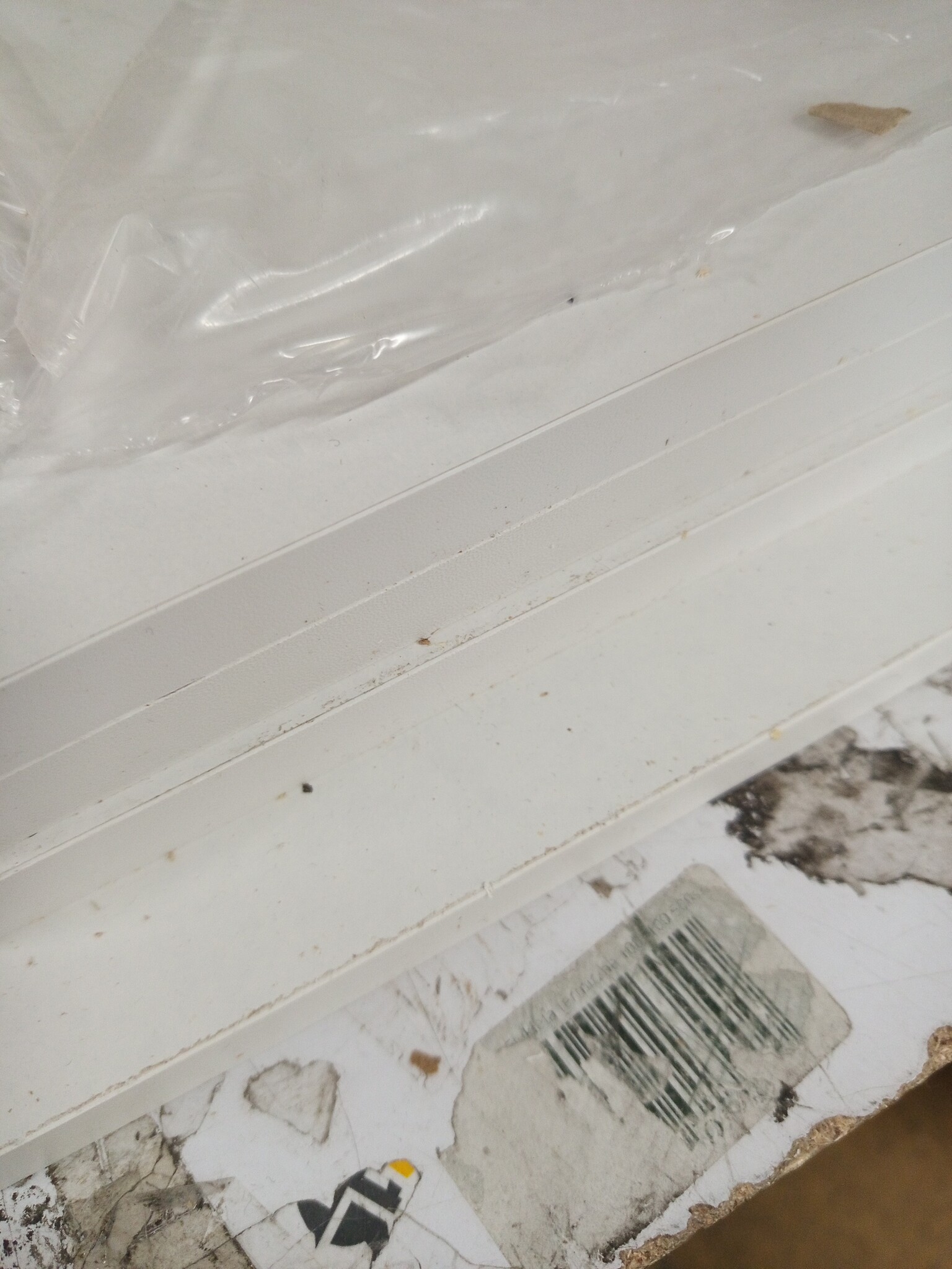 vidaXL Hoofdbord 160x1,5x80 cm bewerkt hout wit