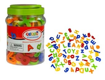 Magnetische letters en cijfers wiskundige borden educatief