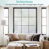 DOWELL Window Film Self Adhesive Privacy Film For Windows 90x400cm, Matte Anti-glare Window Film, Static Window Sticker For Shower, Office, Bathroom, Bedroom, Meeting Room