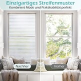 DOWELL Window Film Self Adhesive Privacy Film For Windows 90x400cm, Matte Anti-glare Window Film, Static Window Sticker For Shower, Office, Bathroom, Bedroom, Meeting Room