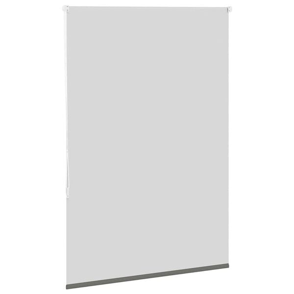 vidaXL Rolgordijn verduisterend 110x150 cm stofbreedte 105,7 cm grijs