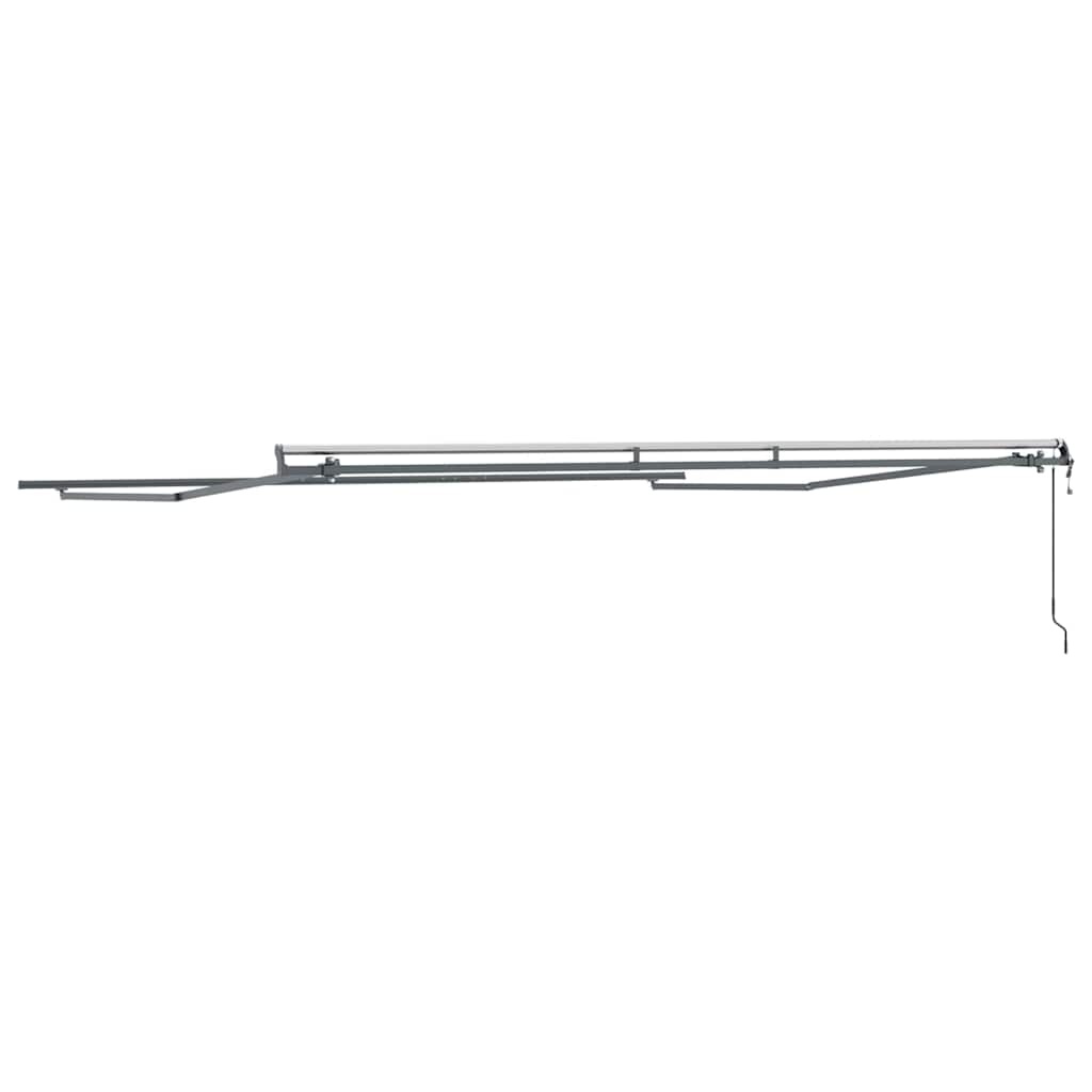 Markies Handmatig Antraciet 4 × 3,5 m Metaal