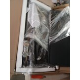 vidaXL Wijnrek voor 57 flessen 34x18x200 cm smeedijzer zwart