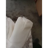 vidaXL Kamerscherm met 6 panelen 300x220 cm stof wit