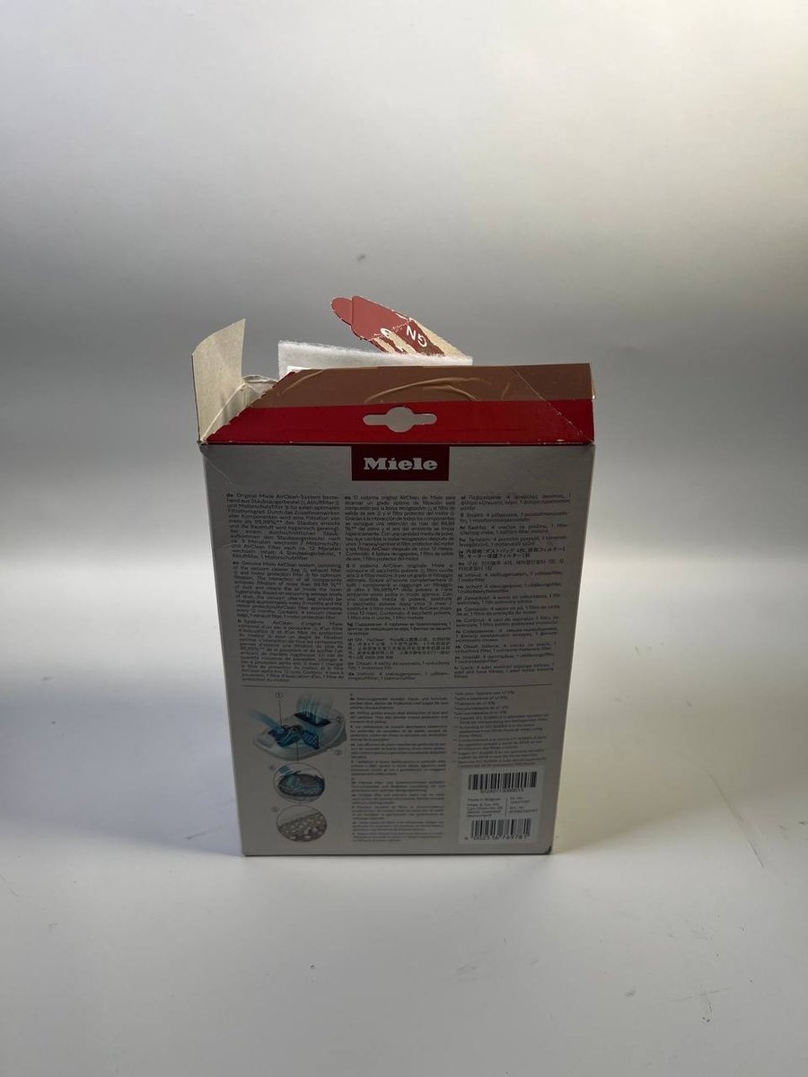 Miele HyClean Pure GN Stofzuigerzakken (4 stuks) - 62% Korting!