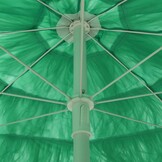 vidaXL Strandparasol Hawaï 180 cm groen - Nu 73% korting!