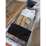 vidaXL Hoofdbord Taupe - 60% Korting - 80x5x78/88 cm