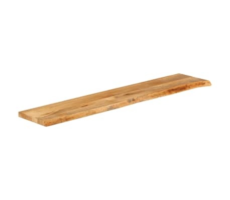 vidaXL Tafelblad Massief Mangohout - Natuurlijke Rand - 140x20cm - 30% Korting