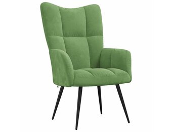 Relaksacyjny fotel z aksamitu 61 x 70 x 96,5 cm