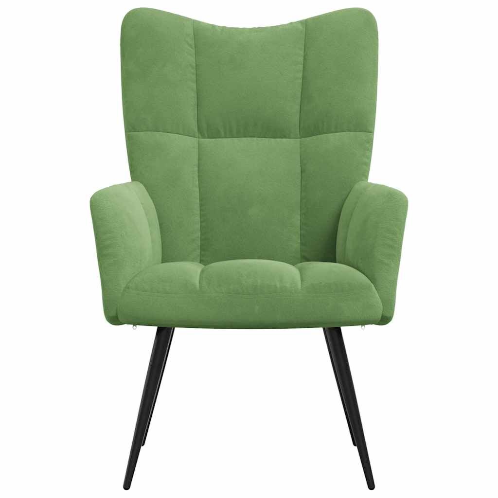 Relaksacyjny fotel z aksamitu 61 x 70 x 96,5 cm