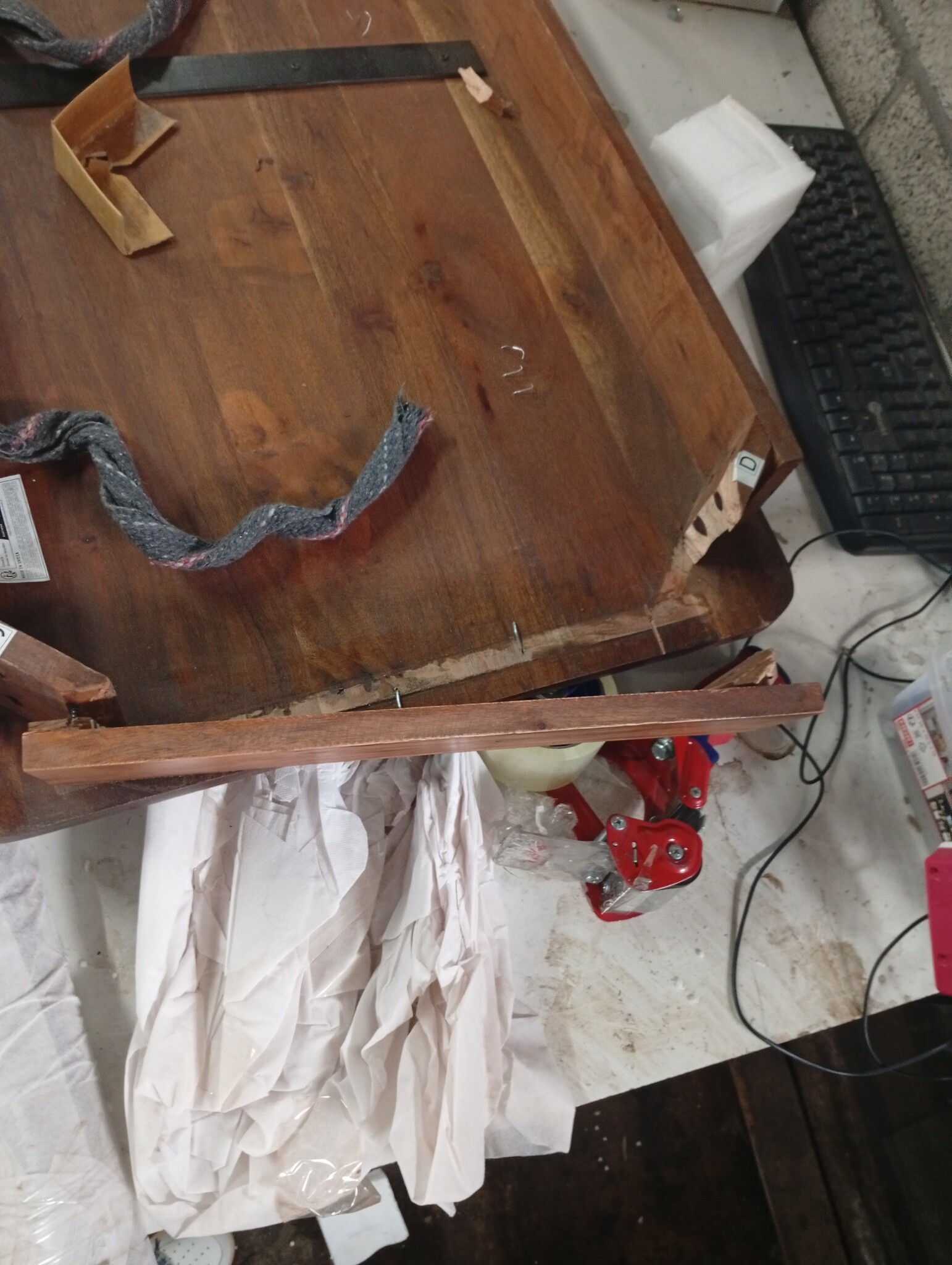 vidaXL Bartafel Acaciahout (76% korting) - Vintage Stijl