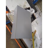 vidaXL Wandschap met lade - 40x23,5 cm - Grijs (74% korting)