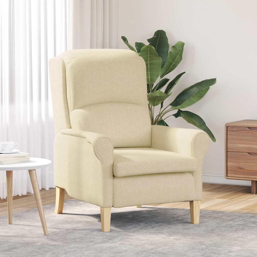 vidaXL Fauteuil Crème (76x94x102 cm) - 55% Korting!