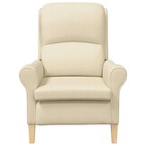 vidaXL Fauteuil Crème (76x94x102 cm) - 55% Korting!