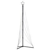 Choinka LED 525 żarówek ciepła biel 302 cm