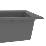 vidaXL Keukenwasbak Grijs Graniet (79x50x31cm) - 60% Korting!