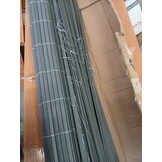 vidaXL Tuinafscheiding PVC Grijs (90x300cm) - 60% Korting!