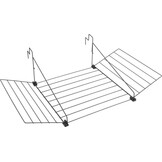 Tomado Droogrek Tilburg Zwart - 12m drooglengte - 44% korting