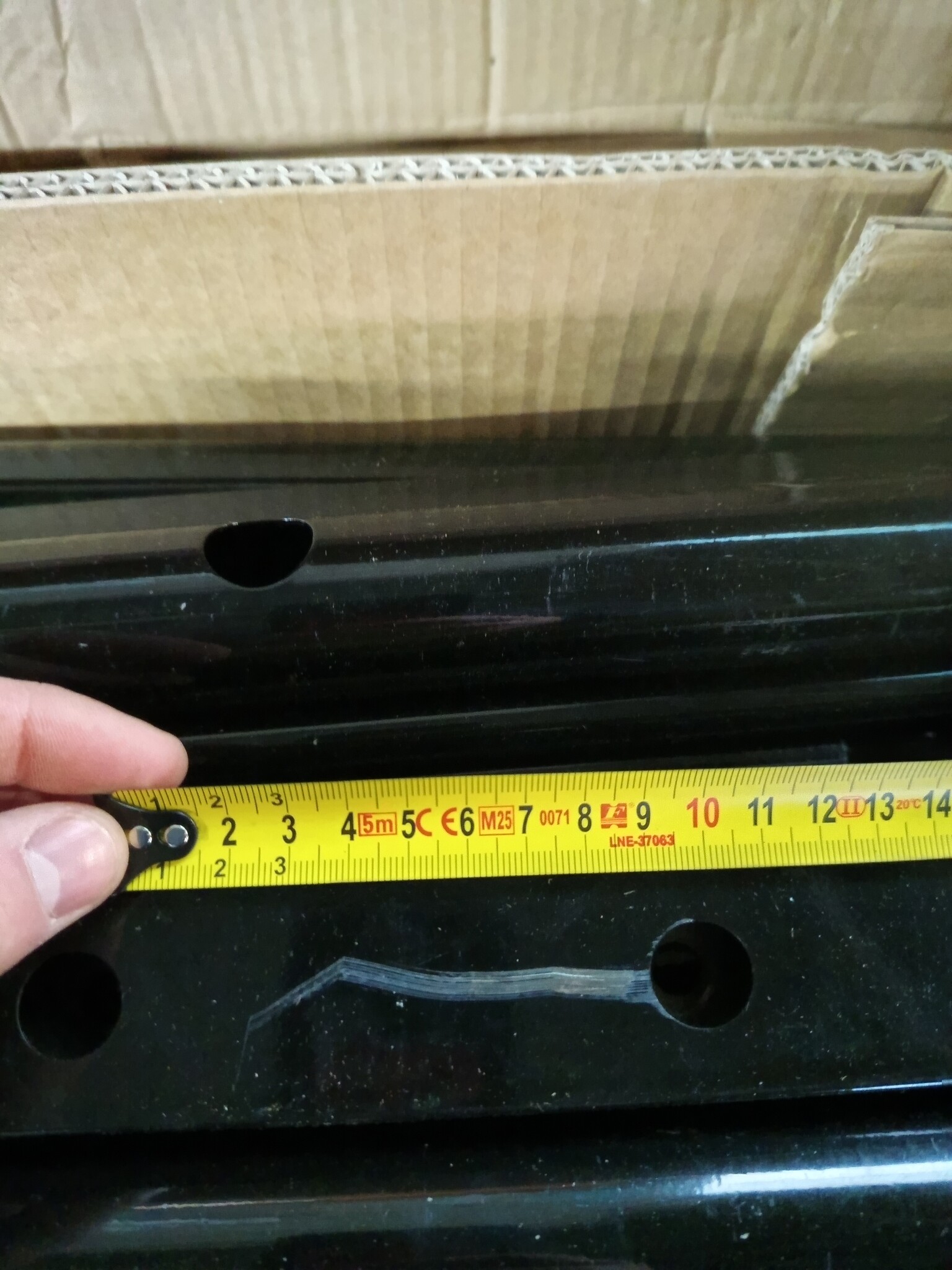 vidaXL Hemelbedframe metaal zwart 90x200 cm