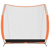 vidaXL Golf Trainingshulpmiddelen Zwart 213 x 213 cm Polyester