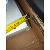 vidaXL Tv-meubel met LED-verlichting 30,5x30x102 cm wit