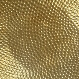 vidaXL Salontafel 70x30 cm gehamerd aluminium messingkleurig