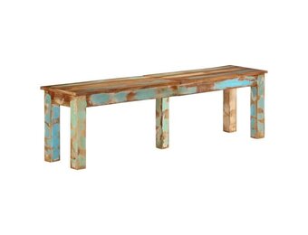 vidaXL Bank 160x35x46 cm Massief gerecycled hout