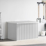 vidaXL Tuinbox 149x99x93 cm grijs