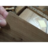 vidaXL Dressoir 91x29,5x75 cm bewerkt hout artisanaal eikenkleurig