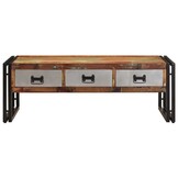 vidaXL Salontafel Gerecycled Hout 100x50x35 cm - 35% Korting!