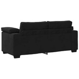 vidaXL Loveseat Bank Zwart Fluweel - 35% Korting