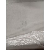 vidaXL Driezitsbank 180 cm fluweel lichtgrijs