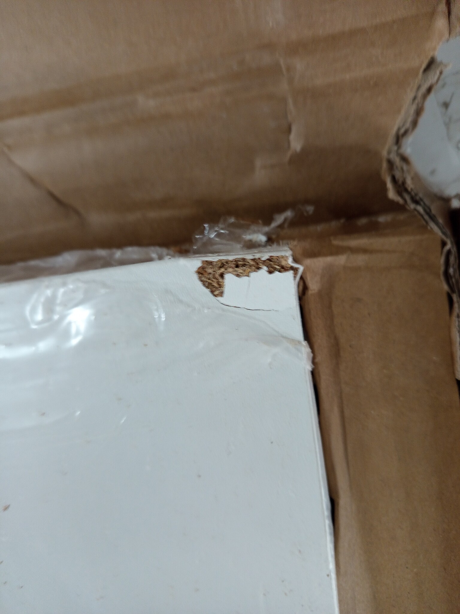 vidaXL Badkamerspiegel 60x10,5x45 cm bewerkt hout wit