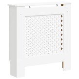 vidaXL Radiatorombouw 78 cm MDF wit