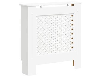 vidaXL Radiatorombouw 78 cm MDF wit