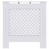 vidaXL Radiatorombouw 78 cm MDF wit