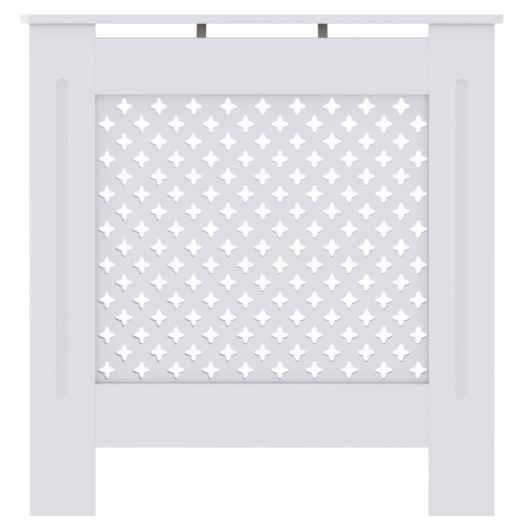 vidaXL Radiatorombouw 78 cm MDF wit