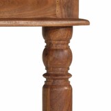 vidaXL Eettafel 80x80x77 cm massief acaciahout