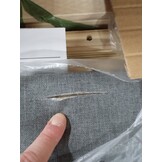 vidaXL Bedframe zonder matras 80x200 cm stof lichtgrijs