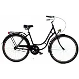 Damesfiets - 28 inch fiets - retro - zwart