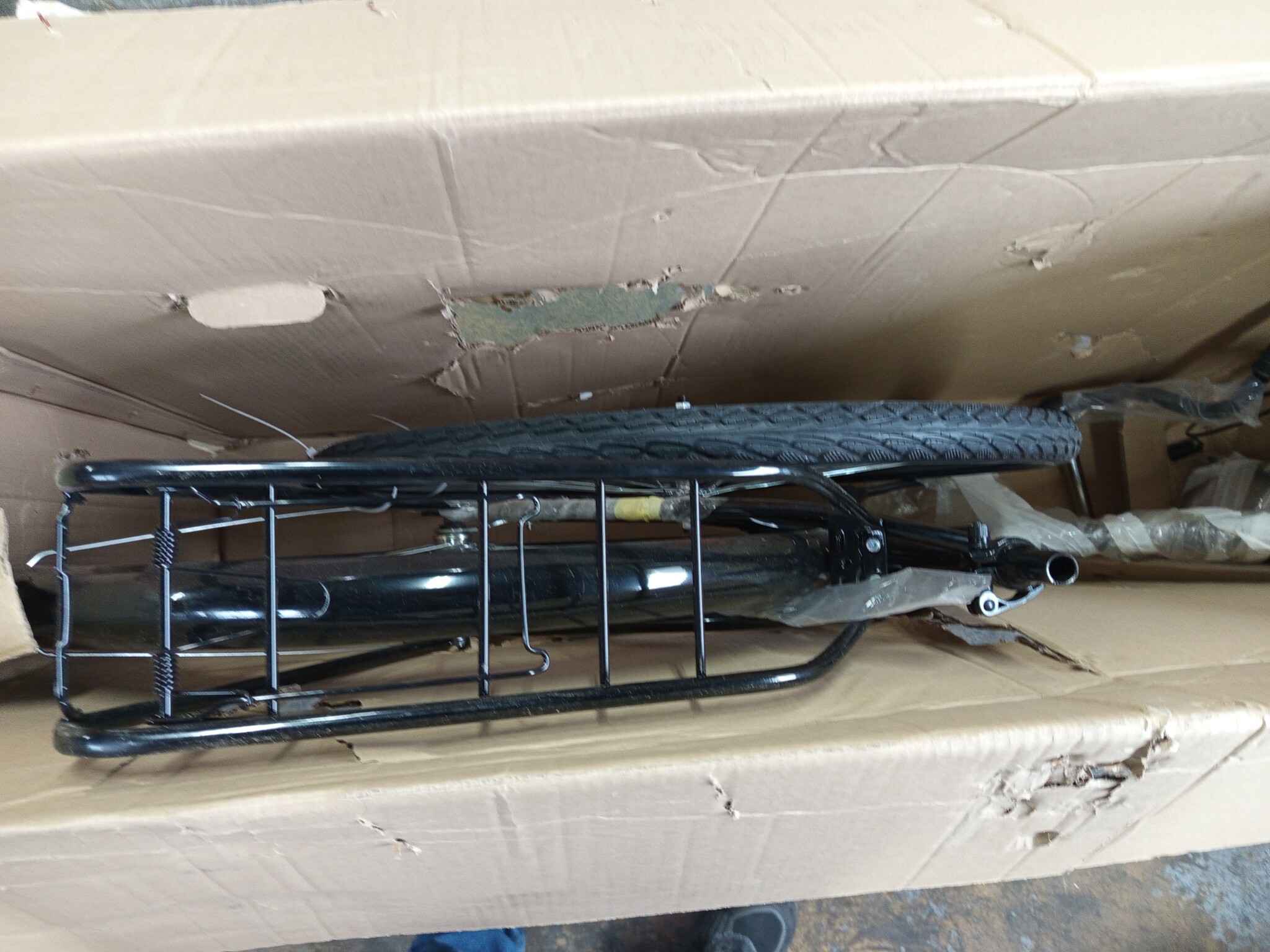 Damesfiets - 28 inch fiets - retro - zwart