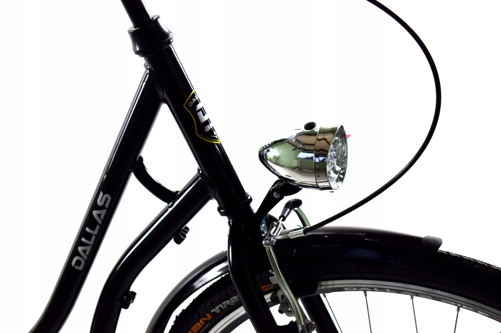 Damesfiets Dallas Retro Zwart 28 inch - 40% Korting!