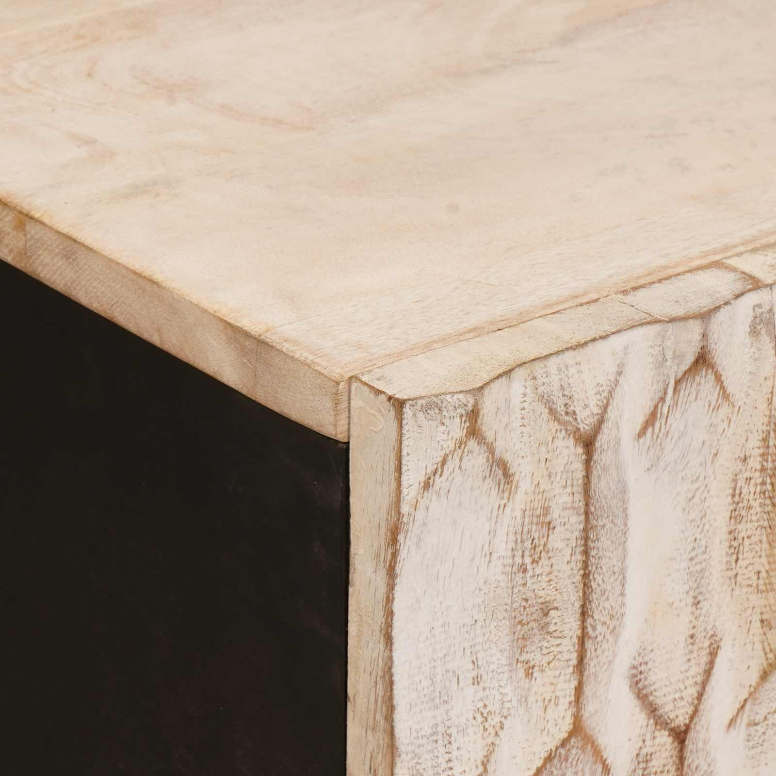 vidaXL Badkamer Wastafelkast Effen Wit - 55% Korting