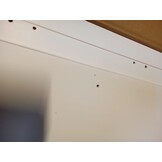 vidaXL Dressoir Massief Grenenhout Wit - 59% Korting