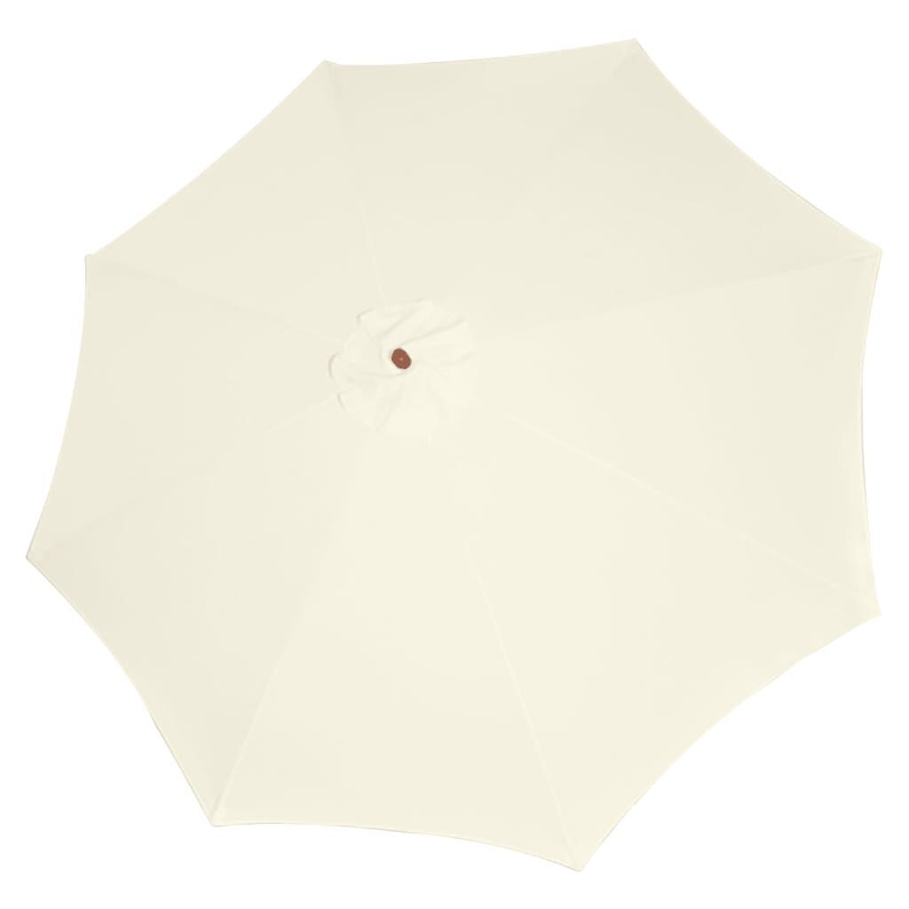 vidaXL Parasol 300x258 cm zandwit | 70% korting