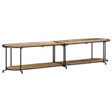 vidaXL TV-meubel 200cm | Massief Mangohout | 35% Korting