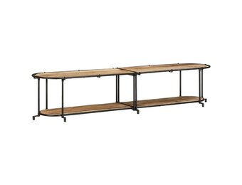 vidaXL TV-meubel 200cm | Massief Mangohout | 35% Korting