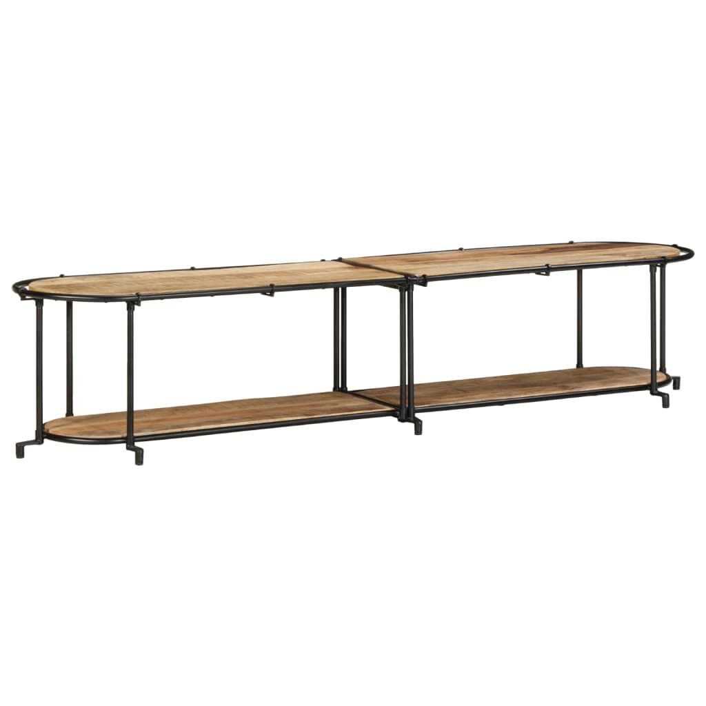 vidaXL TV-meubel 200cm | Massief Mangohout | 35% Korting