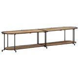 vidaXL TV-meubel 200cm | Massief Mangohout | 35% Korting